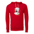 Black gold plaster head Bella canvas hoodie 3719