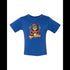 BELLA CANVAS BABY JERSEY TEE 3001B Humanoid Angry Cat Holding a Cup of Coffee.