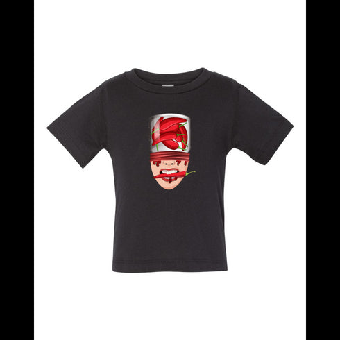 BELLA CANVAS BABY JERSEY TEE 3001B Cartoon chili peppers abstract painting