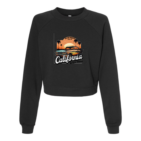 CALOLOUNIA RETRO HERO Bella canvas hoodie 7505