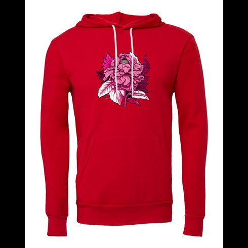 Flower Bella canvas hoodie 3719