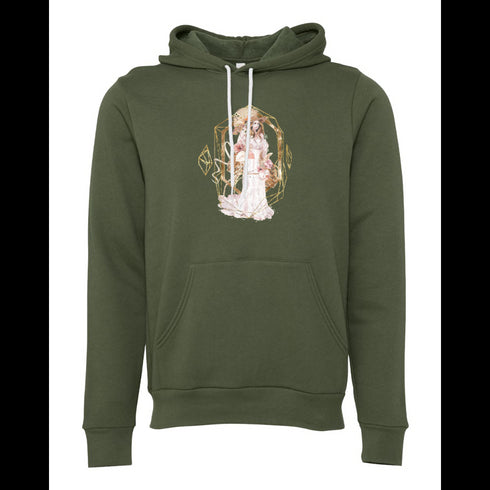 Romantic Wedding Dresses Bella canvas hoodie 3719