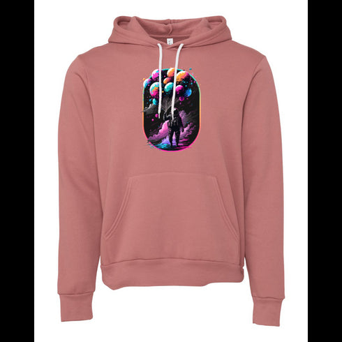 Galactic space astronaut Bella canvas hoodie 3719