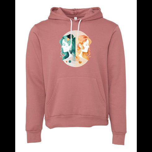 Gemini (star sign) Bella canvas hoodie 3719