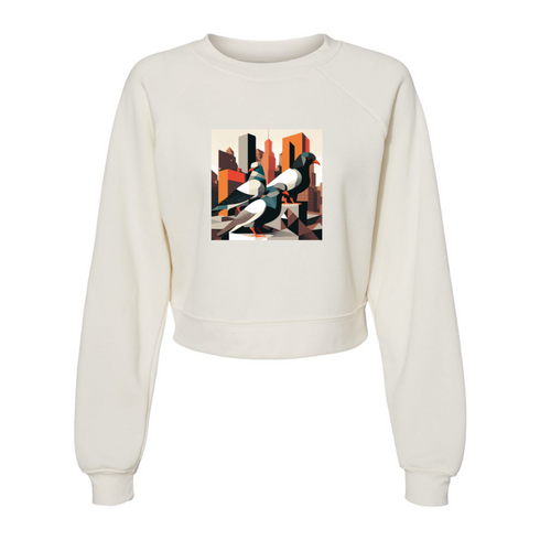Geometric Pigeons Bella canvas hoodie 7505