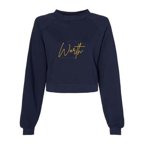 KNON YOUR WORTH THEN ADD TAXI Bella canvas hoodie 7505