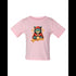 BELLA CANVAS BABY JERSEY TEE 3001B Humanoid Angry Cat Holding a Cup of Coffee.