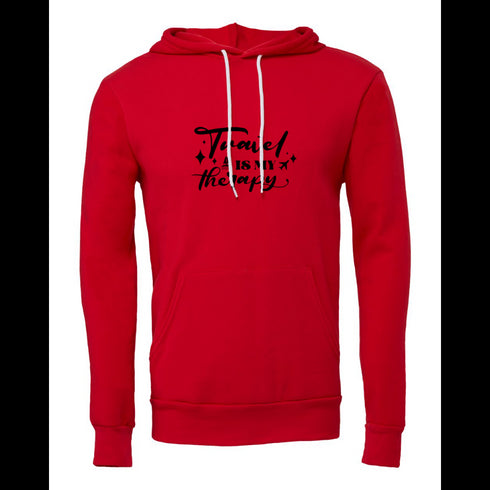 travel is my therapy Bella canvas hoodie 3719
