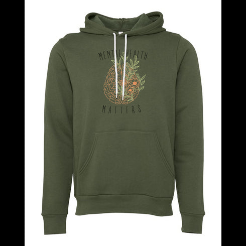 MENTAL HEALTH MATTERS Bella canvas hoodie 3719