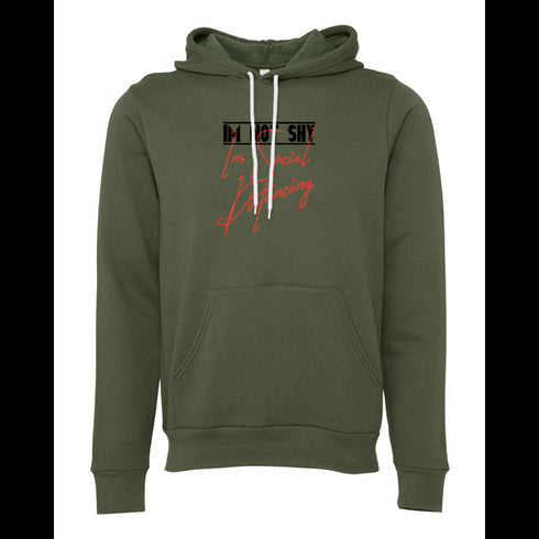 I'm not shy Bella canvas hoodie 3719