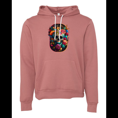 Skeleton Love and Flowers . Days Gone By Bella canvas hoodie 3719