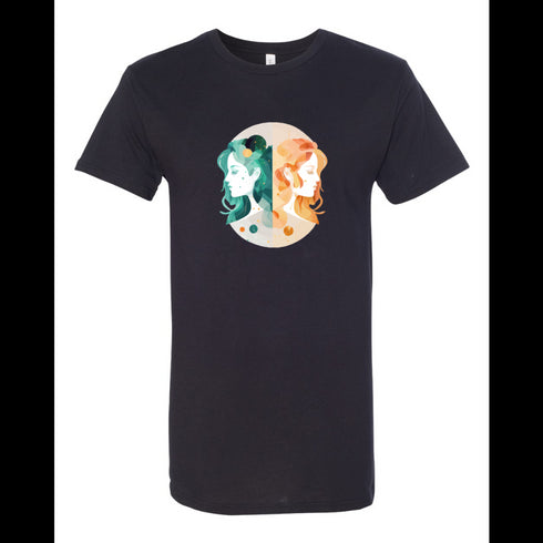 BELLA CANVAS MEN'S LONG BODY URBAN TEE 3006 Gemini Astrology Horoscope