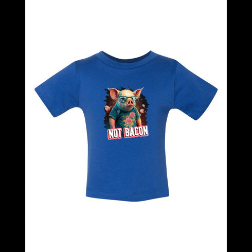 BELLA CANVAS BABY JERSEY TEE 3001B I'm not bacon, vegetarians funny design.