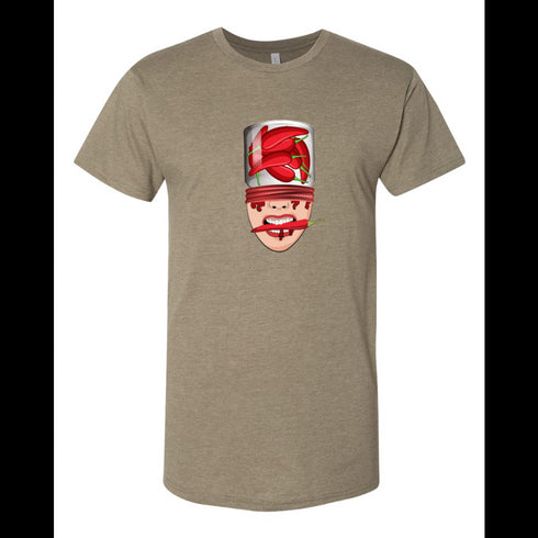 BELLA CANVAS MEN'S LONG BODY URBAN TEE 3006 Cartoon chili peppers abstract painting