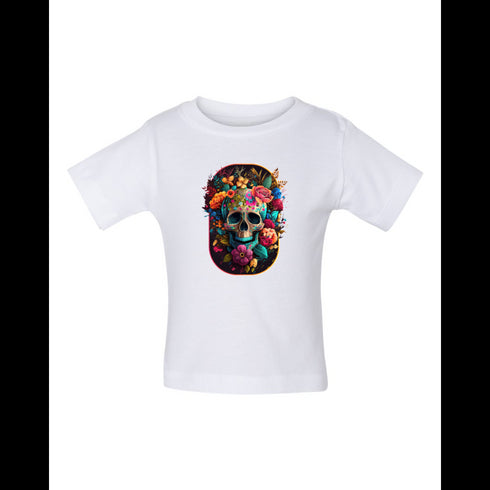 BELLA CANVAS BABY JERSEY TEE 3001B Skeleton Love and Flowers . Days Gone By