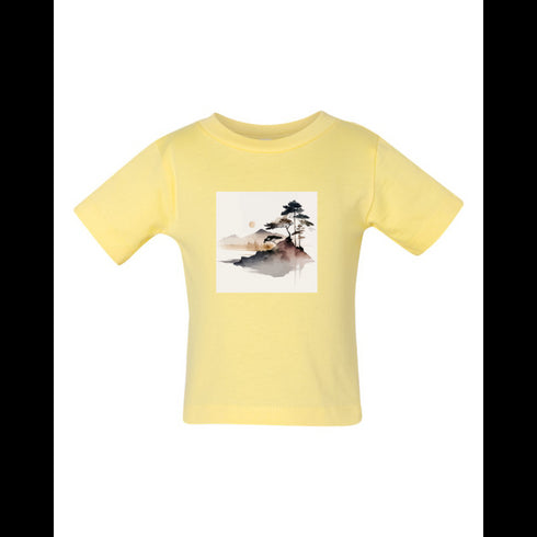 BELLA CANVAS BABY JERSEY TEE 3001B Calming Island Water