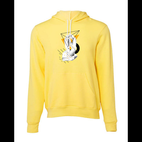 sculpture of hands Bella canvas hoodie 3719