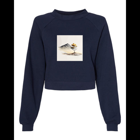 Watercolor Landscape Bella canvas hoodie 7505