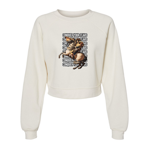 CONQUER YOUR FEARS Bella canvas hoodie 7505
