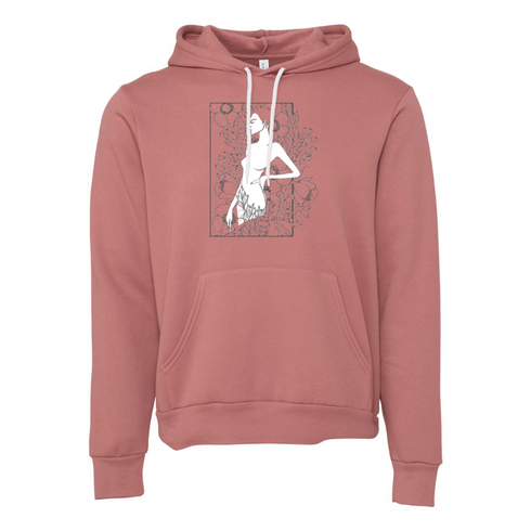 Black and white Bella canvas hoodie 3719
