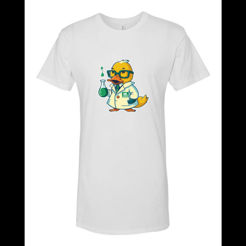 BELLA CANVAS MEN'S LONG BODY URBAN TEE 3006 Scientist Rubber Duck