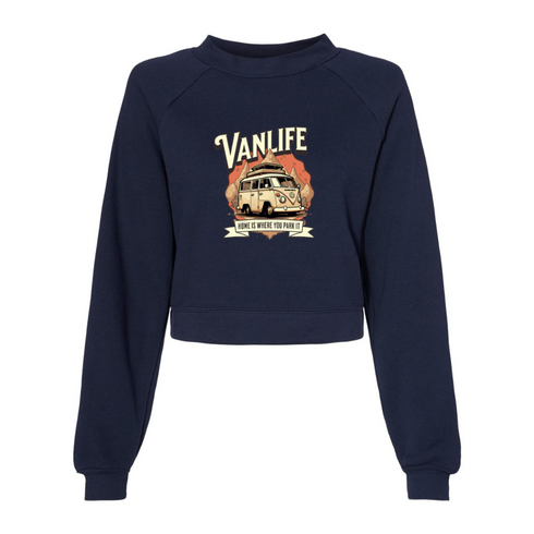 VANLIFE HOME IS WHERE YOU PARK IT Bella canvas hoodie 7505