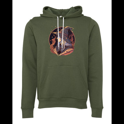 Wizard Bella canvas hoodie 3719