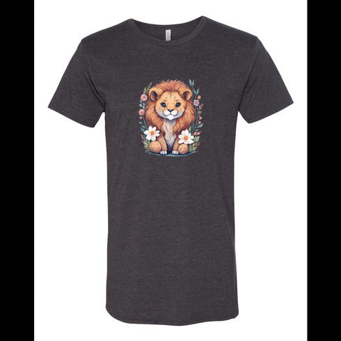 Watercolor Baby Lion Bella canvas hoodie 3006