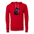 Cartoon Black Cat Bella canvas hoodie 3719