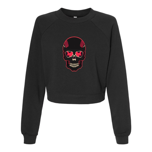 Punk skull Bella canvas hoodie 7505