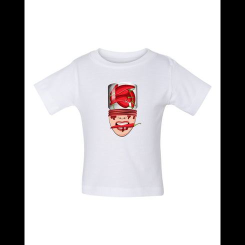 BELLA CANVAS BABY JERSEY TEE 3001B Cartoon chili peppers abstract painting