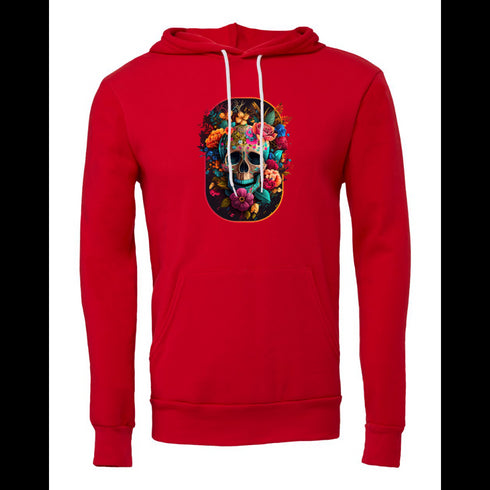 Skeleton Love and Flowers . Days Gone By Bella canvas hoodie 3719