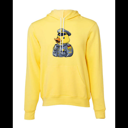 Police duck Bella canvas hoodie 3719