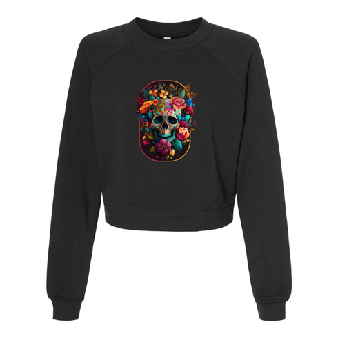 Skeleton Love and Flowers . Days Gone By Bella canvas hoodie 7505