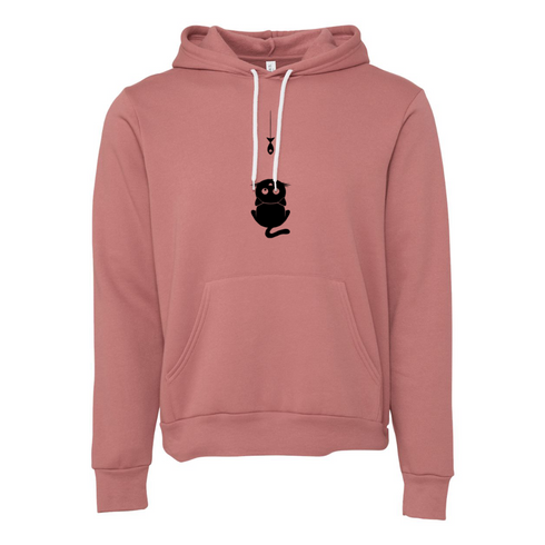Cats eat fish Bella canvas hoodie 3719