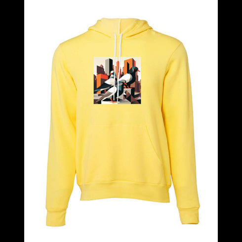 Pigeon Geometry Bella canvas hoodie 3719