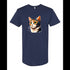 BELLA CANVAS MEN'S LONG BODY URBAN TEE 3006 Cyprus or Cypriot cat isolated on white