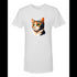 BELLA CANVAS MEN'S LONG BODY URBAN TEE 3006 Cyprus or Cypriot cat isolated on white