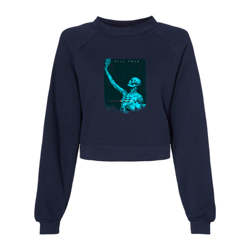 Human skeleton kill your Bella canvas hoodie 7505