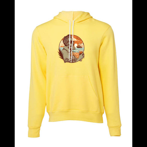 Hawaiian style Bella canvas hoodie 3719