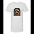 BELLA CANVAS MEN'S LONG BODY URBAN TEE 3006 Minimalistic illustration of character of cat. Bad morning