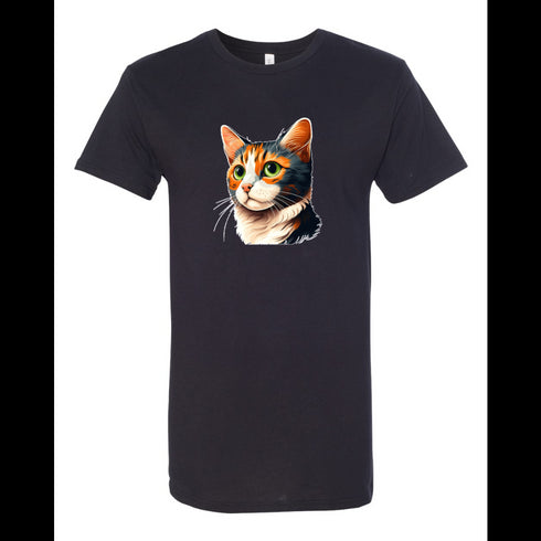 BELLA CANVAS MEN'S LONG BODY URBAN TEE 3006 Cyprus or Cypriot cat isolated on white