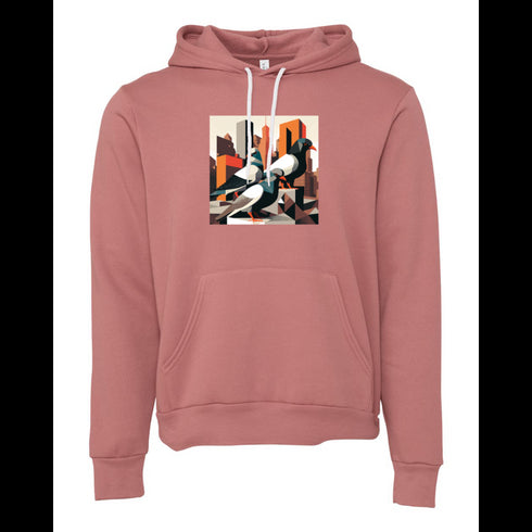 Pigeon Geometry Bella canvas hoodie 3719