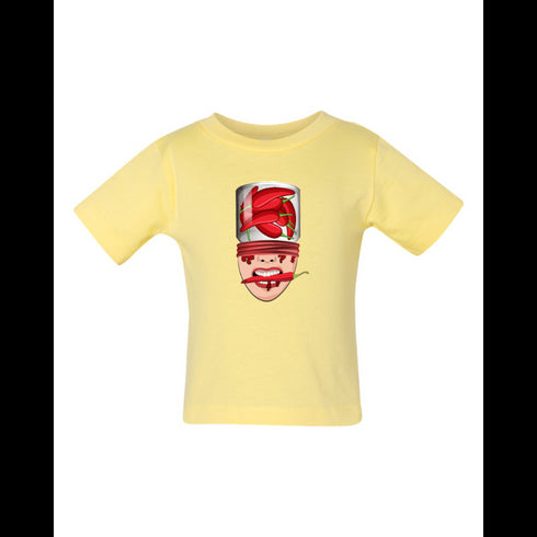 BELLA CANVAS BABY JERSEY TEE 3001B Cartoon chili peppers abstract painting
