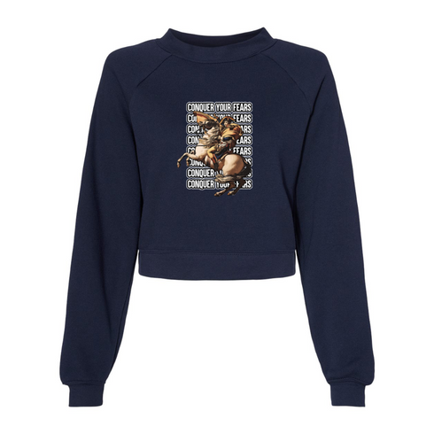 CONQUER YOUR FEARS Bella canvas hoodie 7505