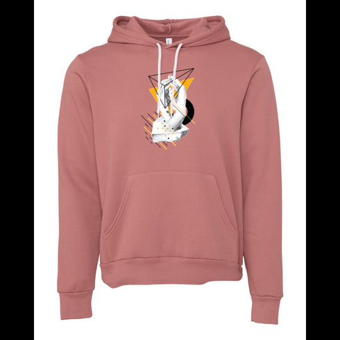 sculpture of hands Bella canvas hoodie 3719