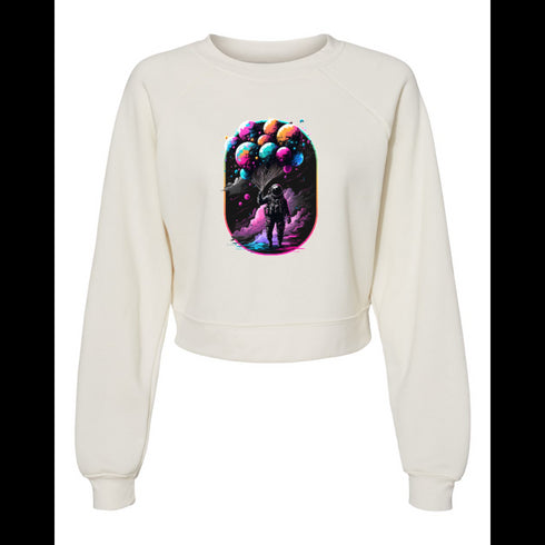Balloons and Astronauts Bella canvas hoodie 7505