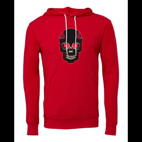 Punk skull Bella canvas hoodie 3719