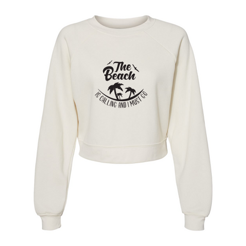 THE BEACH IS CALLING AND I MUST GO Bella canvas hoodie 7505