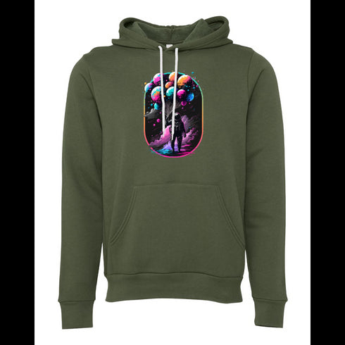 Galactic space astronaut Bella canvas hoodie 3719